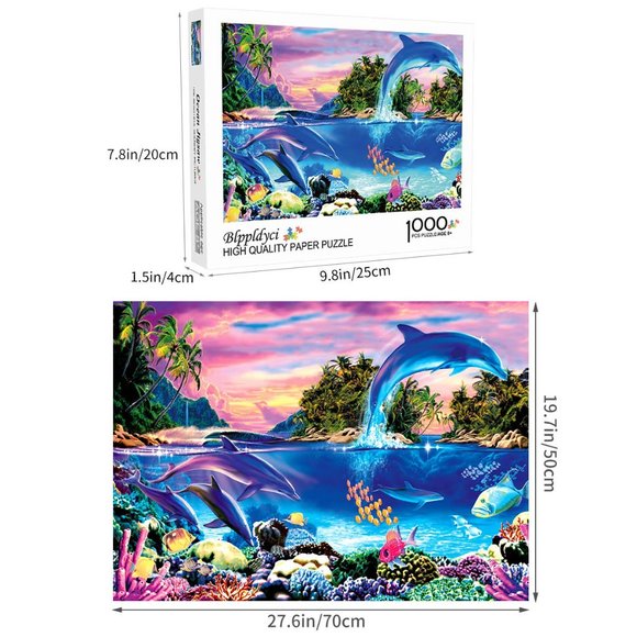 Ocean Marine Life Jigsaw Puzzle - 1000 pieces - Picture 2 of 6